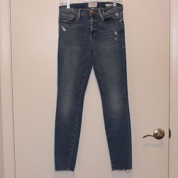 Frame Le Skinny De Jeanne Jeans Women Size 29 - Picture 2 of 14